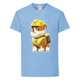Футболка дитяча Щенячий патруль (Paw Patrol) світло-блакитна (krepish-blue) розмір 128 см - зображення 1
