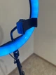 Светодиодная кольцевая лампа RGB LED MJ33 33 см с USB на штативе - изображение 4