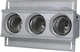 Держатель предохранителя 3P 25А 500В DII E27 [2322025] EZN 25/3+ZP ETI - изображение 1