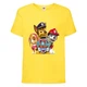 Футболка дитяча Щенячий патруль (Paw Patrol) жовта (puppies-yellow) розмір 116 см - зображення 1