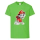 Футболка дитяча Щенячий патруль (Paw Patrol) світло-зелена (marshal-green) розмір 104 см - зображення 1