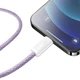 Кабель Baseus Dynamic Series USB-C to Lightning 2m Purple (CALD000105) - изображение 5