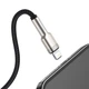 Кабель Baseus Cafule Series Metal Data Cable Type-C to iP PD 20W 1m Black (CATLJK-A01) - зображення 7