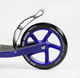 Самокат двоколісний Best Scooter передній амортизатор заднє гальмо сталеве кермо Синій (R-74099) - зображення 5