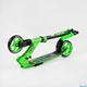 Самокат двоколісний Best Scooter передній амортизатор сталевий кермо Зелений (R-12005) - зображення 6