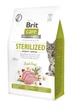Беззерновой корм для стерилизованных кошек со свининой Brit Care Cat GF Sterilized 400 г - изображение 1