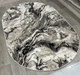 Килим з низьким ворсом Soft Shine 1.5х2.3 м. Овал бежевий з сірим 08828B - зображення 8