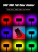 Світлодіодне світло для відеозйомки BTFOOR W140 LED RGB 3300mAh 2500-9000K White (LED-RGB-DSLR-v2W) - зображення 3