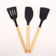 Набор кухонных принадлежностей 12шт Kitchen Set Черный - изображение 6