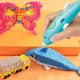 3D ручка для рисования с USB, Голубая - изображение 3