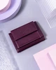 Жіночий шкіряний гаманець Peterson із захистом RFID 7 х 10,5 х 1,5 см (RD-AL5617-MCL-PU) фіолетовий - изображение 2