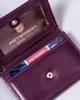 Жіночий шкіряний гаманець Peterson із захистом RFID 7 х 10,5 х 1,5 см (RD-AL5617-MCL-PU) фіолетовий - изображение 7