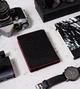 Чоловічий шкіряний гаманець Peterson із захистом RFID 13 х 11 х 2,5 см (PTN 302.03-5545 BL+) чорний з червоним - изображение 3