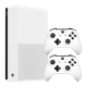 Набір Консоль Microsoft Xbox One S All-Digital Edition 1TB White Б/У + Геймпад Бездротовий Microsoft Xbox One Version 2 White Б/У - зображення 1