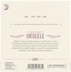 Струны для укулеле концерт D'Addario EJ87C TITANIUM UKULELE CONCERT - изображение 3