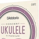 Струны для укулеле концерт D'Addario EJ87C TITANIUM UKULELE CONCERT - изображение 4