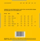 Струны для бас-гитары WARWICK 41401 Yellow Label Medium 6-String (25-135) - изображение 2