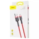 Кабель Baseus USB - Micro-USB 1м 2.4A двухсторонний микро Cafule RED (CAMKLF-B09) - изображение 6