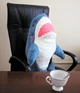 Акула велика м'яка іграшка плюшева 70 см обіймашка антистрес Shark doll - зображення 3