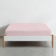 Простынь на резинке Cosas Детская Ranfors Rose Zigzag 60х120х12 см (4822052146675) - изображение 2