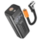Портативний компрессор Hoco Roys Smart Car Air Pump PH55 | Max 2.5 Bar | black - изображение 4