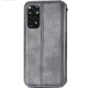 Чохол-книжка GETMAN Cubic (PU) для Xiaomi Redmi Note 11 Pro / 12 Pro 4G Шкіряний Сірий - зображення 2