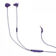 Наушники проводные вакуумные с микрофоном JBL Quantum 50 Purple (JBLQUANTUM50PUR), для геймеров, 20 Гц-20 кГц, регулятор громкости, ответ на звонок - изображение 2