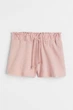 Шорты пудровые Вишня H&M 134см (400092979) - изображение 1