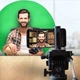 Фон складной на спинку стула Visico BP-014 Chroma Key зелёный (140см) - изображение 6