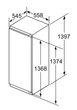 Lodówka do zabudowy Bosch Serie 6 KIR51AFF0 - obraz 6