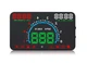 Бортовой компьютер OBD2 HUD E350 5.8" дисплей - изображение 1