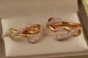 Кільце Xuping Jewelry подвійна рогатка р 18+ золотисте - зображення 2