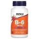 Пиридоксин NOW Foods Vitamin B-6 100 mg 100 Veg Caps - изображение 1