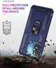 Чохол Shield для Xiaomi Redmi 12C протиударний бампер з підставкою Blue - зображення 4
