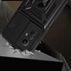Чехол Hide Shield для Xiaomi Redmi Note 12S бампер противоударный с подставкой Black - изображение 5