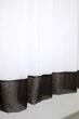 Кухонная занавеска VR-Textil № 078к венге с белым 280х170 см ( 52-0257) - изображение 5