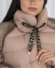 Женская зимняя куртка UF-fashion Зірка 8 - АП норма 42 пудровый - изображение 2