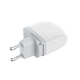 Сетевое зарядное устройство Ldnio A2522C USB/ Type-C QC PD 30W с дисплеем белое + кабель Type-C to Lightning - изображение 4
