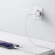 Блок живлення та кабель Baseus Super Silicone PD Charger Type-C 25W 3А 1м White TZCCSUP-L02 - зображення 6