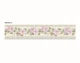 Виниловый кухонный фартук Крупная Плитка Мальвы (наклейка для кухни ПВХ пленка скинали) цветочный Орнамент Бежевый 600*3000 мм - изображение 9
