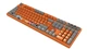 Механічна клавіатура AKKO 3108 Naruto 108Key, CS Pink V2, USB-A, EN/UKR, No Led, Оранжевий (6925758683456) - изображение 6