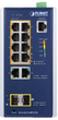 PoE przełącznik sterownica Planet IGS-4215-8P2T2S gigabitowy (IGS-4215-8P2T2S) - obraz 1