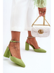 Damskie buty na obcasie Lirosa 38 Zielone (5905677459722) - obraz 2