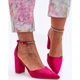 Damskie buty na obcasie Diamond 38 Fuksja (5905677436419) - obraz 1