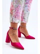 Damskie buty na obcasie Diamond 38 Fuksja (5905677436419) - obraz 5