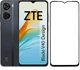 Защитное стекло LUX для ZTE Blade V40 Design черный Full Сover Full Glue 0,3 мм - изображение 1