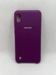 Чохол Silicone Cover для Samsung Galaxy A10 Фіолетовий Баклажан - зображення 1