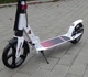 Самокат складний Scale Sports SS-12 ДИСКОВЕ гальмо з амортизатором LED-ліхтариком білий з рожевим двоколісний РЕМІНЬ в подарунок 7+ - зображення 9