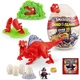 Гигантское яйцо динозавра ZURU Smashers Dino Island Mega Egg Spinosaurus с 25 сюрпризами внутри - изображение 1
