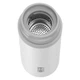 Термос для чая и фруктовых напитков белый / серый 420 мл Thermo Zwilling (39500-511-0) - изображение 2